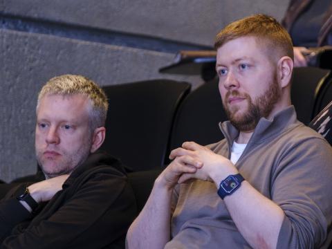 Hafsteinn Einarsson (til hægri)